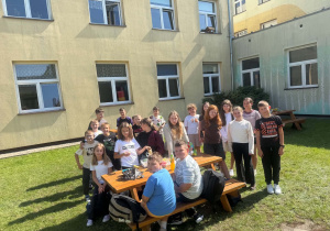 Klasa 5 a na pikniku