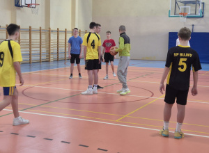 Etap gminny Igrzysk Młodzieży Szkolnej w Piłce Koszykowej