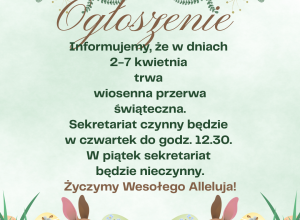 Ogłoszenie