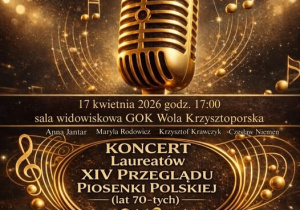 plakat na koncert