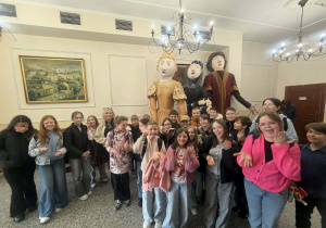 Uczniowie w Miejskim Ośrodku Kultury