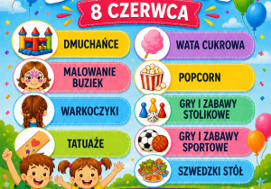 Plakat z okazji Dnia Dziecka