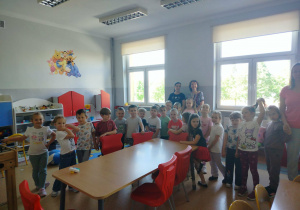 Przedszkolaki z wizytą w zerówce