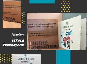 Otrzymaliśmy tytuł "Szkoły dobrostanu"