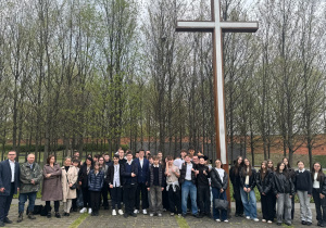 Uczniowie podczas wycieczki